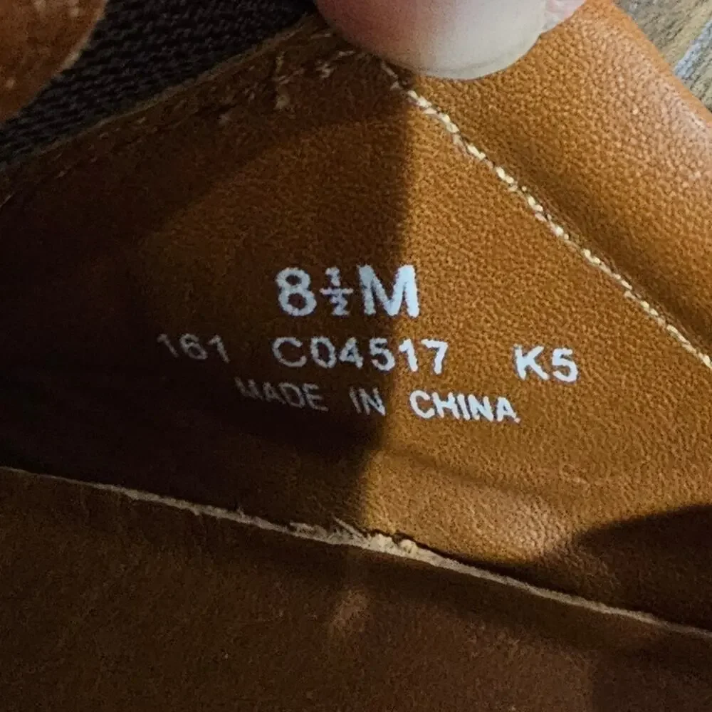 Cole Haan Men's Brown Leather Loafers, Men's Size 8.5